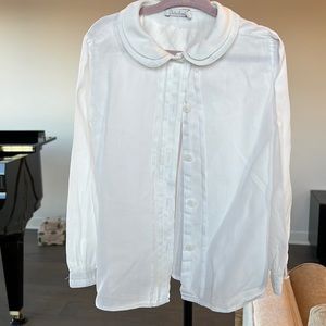 Cloture shop Patachou girl’s dressed white shirt 100 cotton
